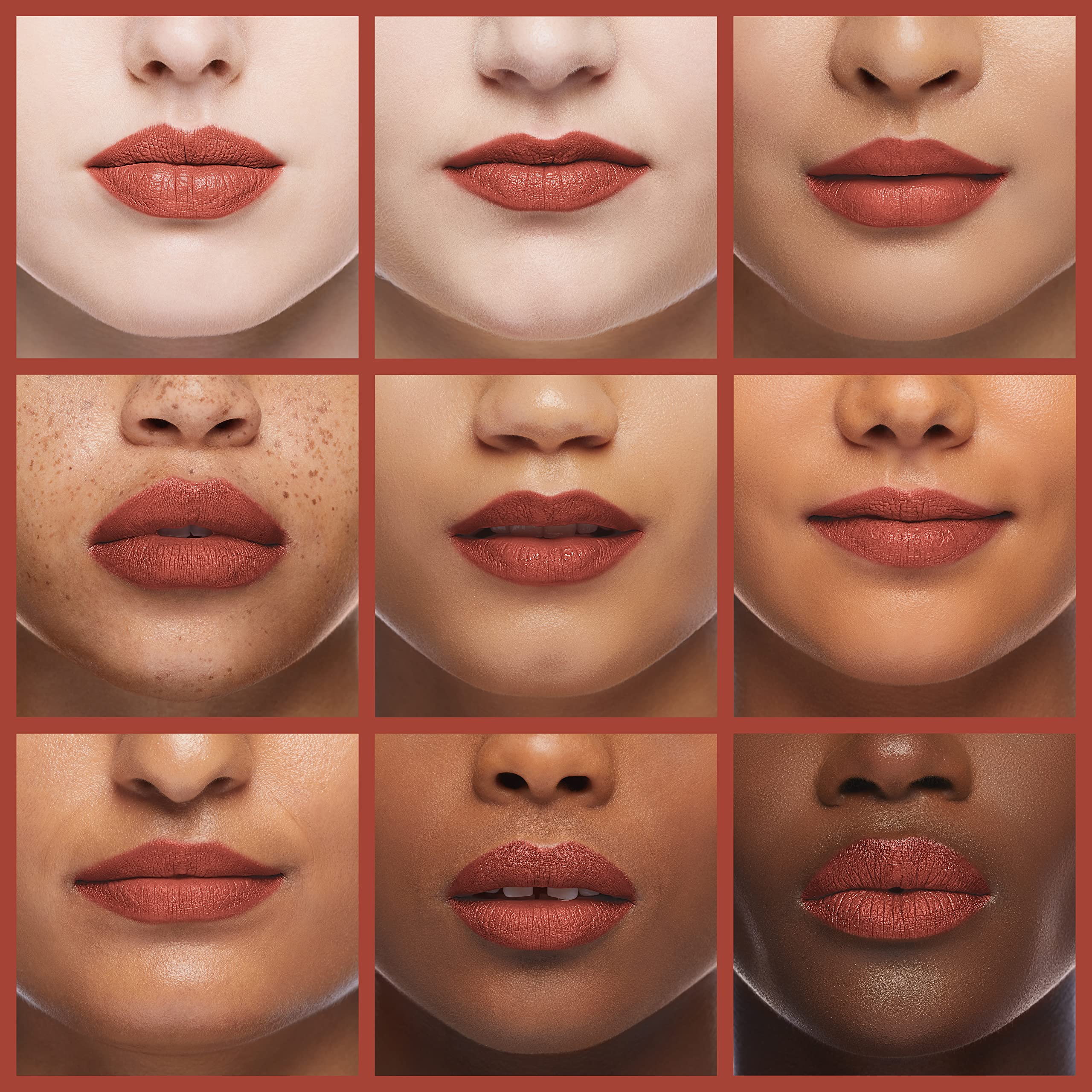 Palladio Herbal Lipstick, Smokey Rose, Rich Pigmented and Creamy Lipstick, Infused with Aloe Vera, Chamomile & Ginseng, Prevents Lips from Drying, Combats Fine Lines, Long Lasting Lipstick